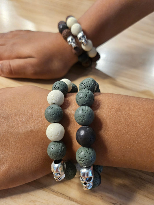 BANZE Premium Lava Stone Bracelet Kit