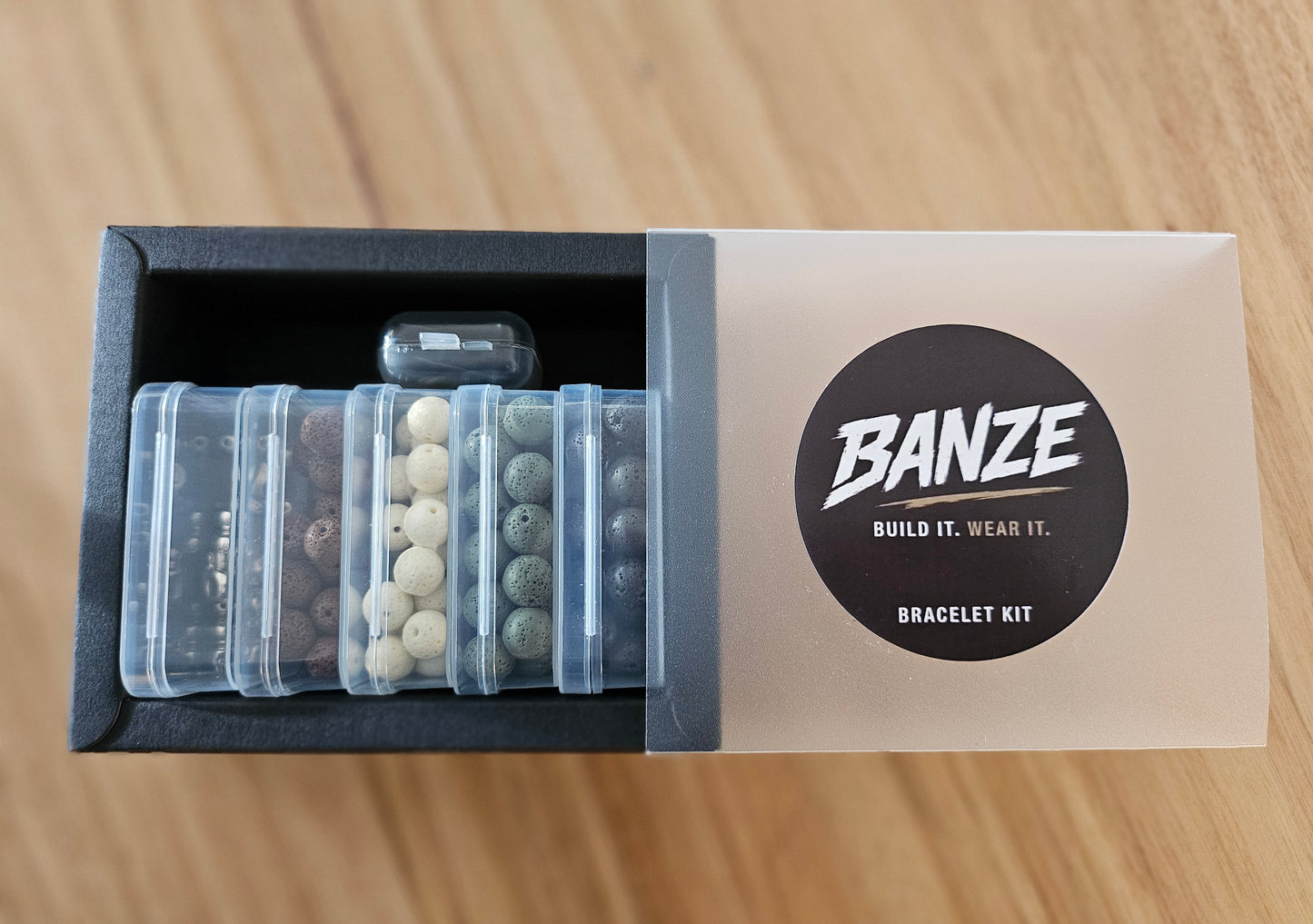 BANZE Premium Lava Stone Bracelet Kit